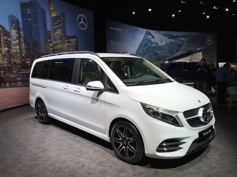 Benz,V-class Metris 사이드미러 전동접이 개조