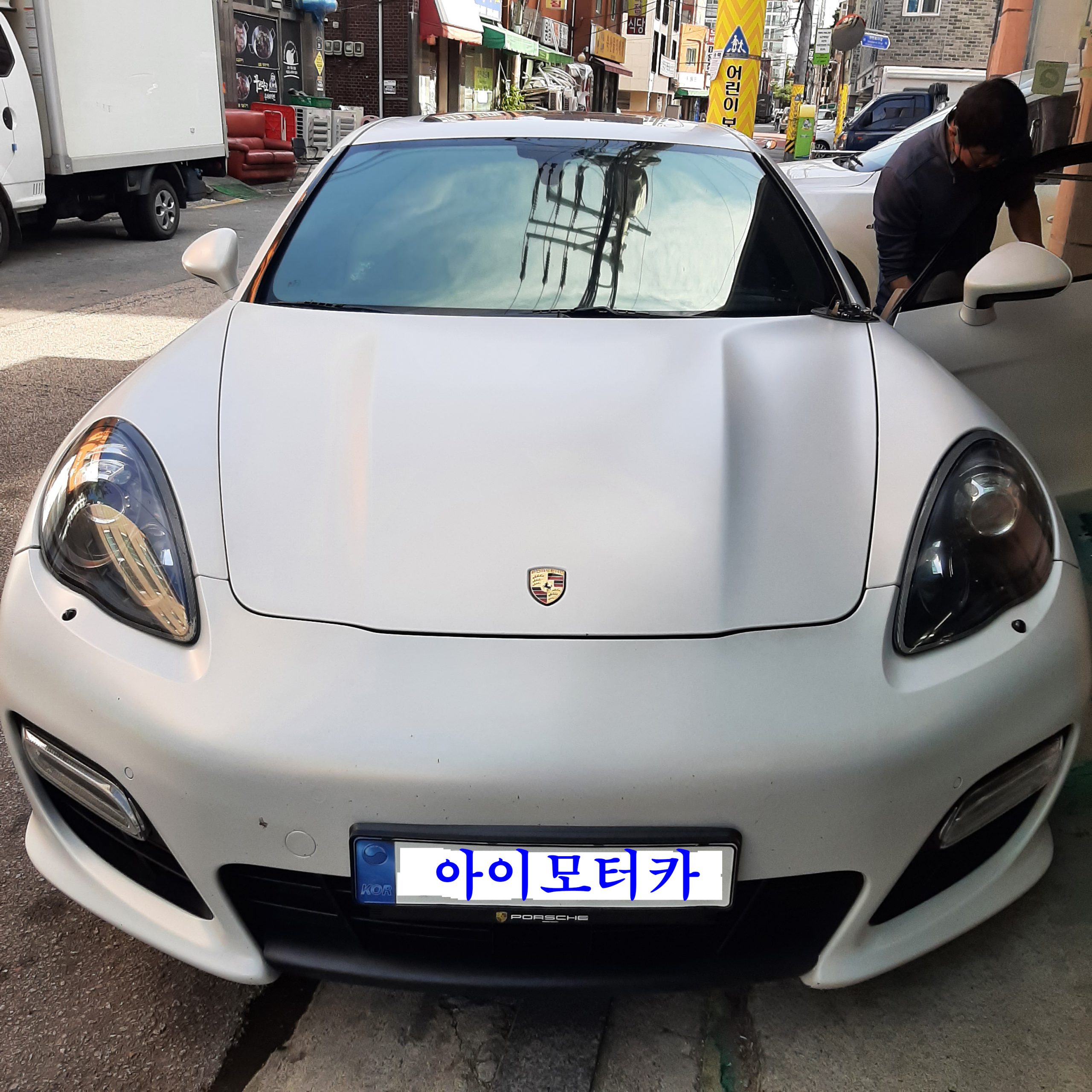 porche parameraGTS 사이드미러 고장수리